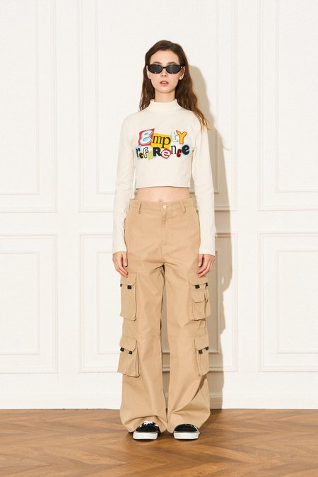 Кроп-топ ER Cropped Long Sleeve Tee