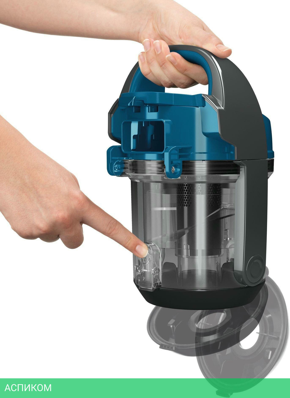 Пылесос Bosch BGS05A220 синий
