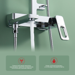 Душевая система Raglo R51.24, хром