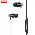 Наушники с микрофоном Lenovo HF130 (черный)
