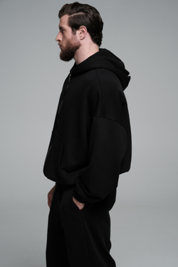 Худи на молнии | black