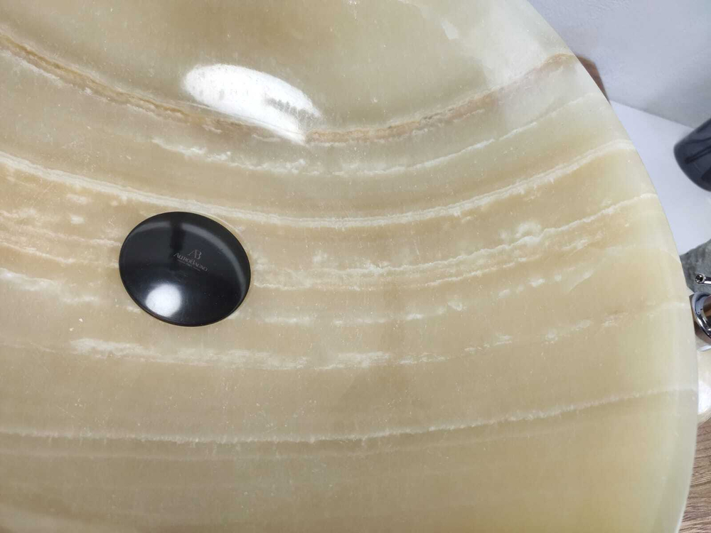Раковина из оникса Bowl Yellow TinLip BO-61024 40*40*15