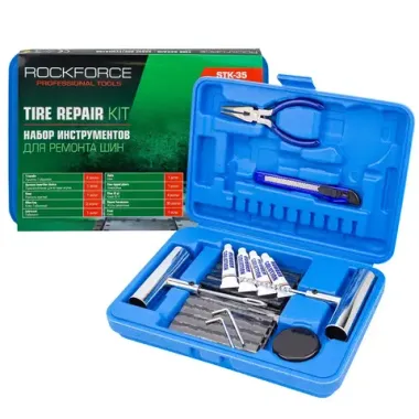Набор для ремонта покрышек колес RockFORCE RF-STK-35