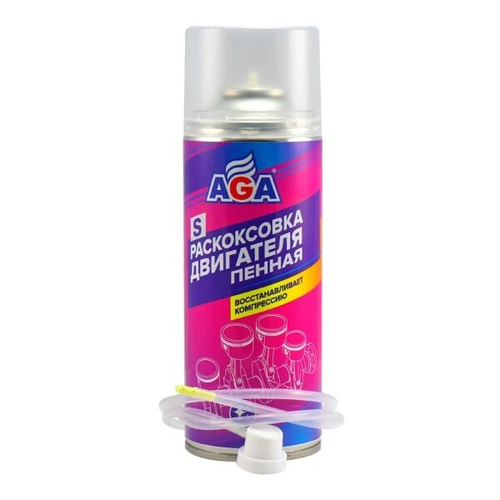 Раскоксовка двигат. 520 мл (аэрозоль) пенная (AGA)