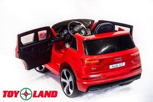 Детский электромобиль Toyland Audi Q7 высокая дверь красный фото №4
