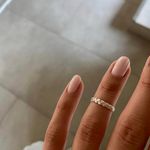 Кольцо фаланговое лавровая веточка Diadema mini (прямое)