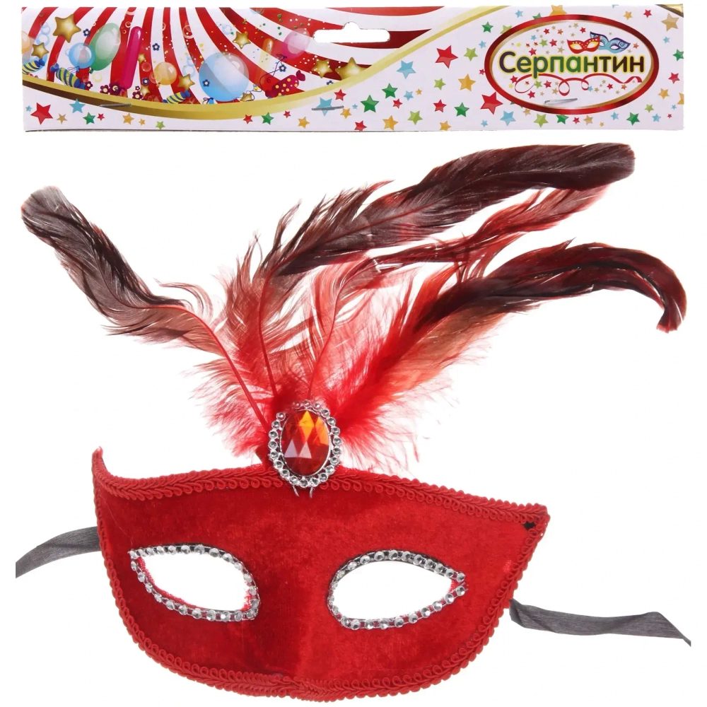 Маска карнавальная «Бразильская ночь», цвета в ассортименте