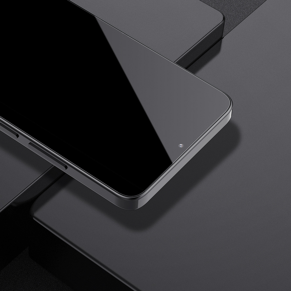 Защитное стекло на экран для Xiaomi Poco F7 Pro и F7 Ultra, тонкие черные рамками и олеофобное покрытие, G-Rhino