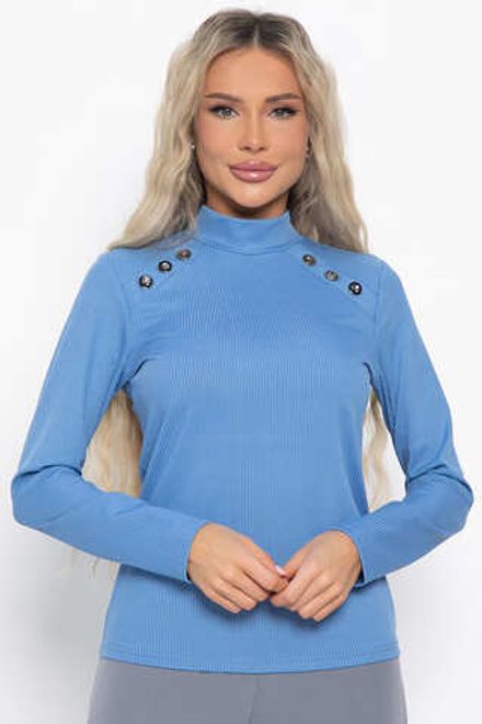 Блуза Лира (голубая) Б14996-50М LT Collection
