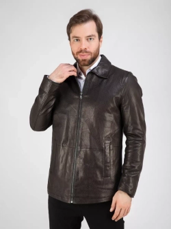 Кожаная куртка демисезонная