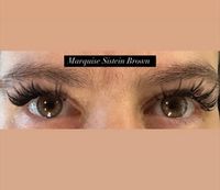 Медовые цветные линзы с окантовкой для темных и светлых глаз / Marquise Sisteyn Brown ( аналог elegance brown ) / на 12 месяцев