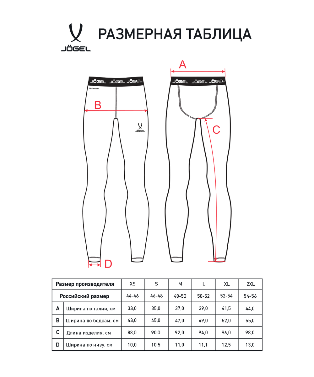 Тайтсы компрессионные PerFormDRY Baselayer Tights 2, темно-синий