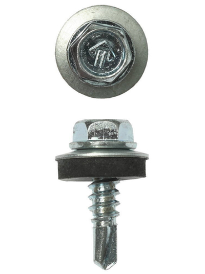 ЗУБР СКМ, 19 х 5.5 мм, цинк, 500 шт, кровельный саморез, Профессионал (4-300315-55-019)