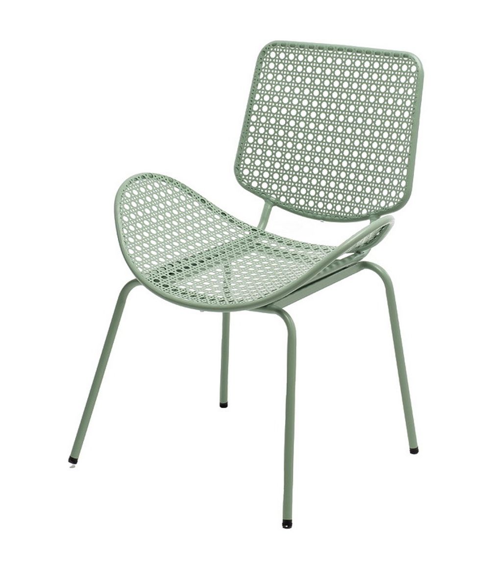 "Гермес" стул стальной, цвет мятный