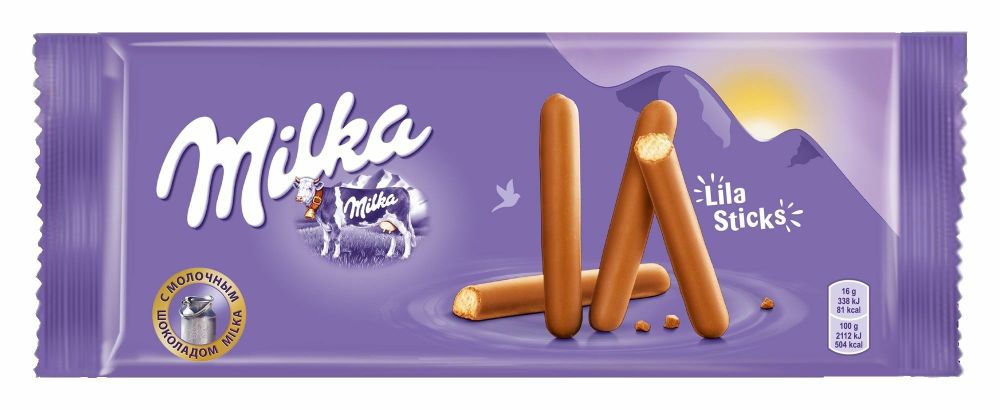 Палочки Milka, Lila Sticks, 112 гр.