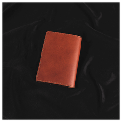 Кожаная обложка на паспорт «Лисичка»