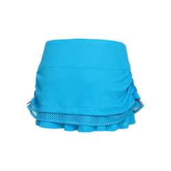Женская теннисная юбка Lucky in Love Level Up Ruche Skirt Women - Blue