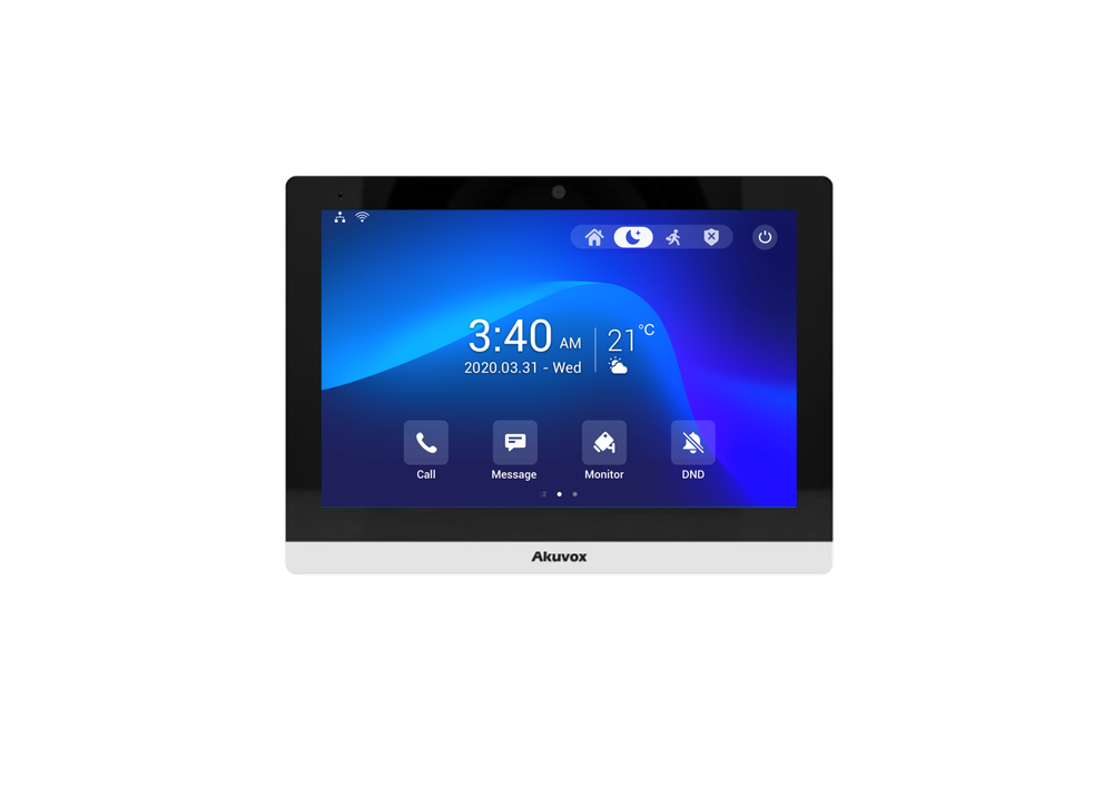 Akuvox C319S БЕЛЫЙ Android SIP indoor wall monitor