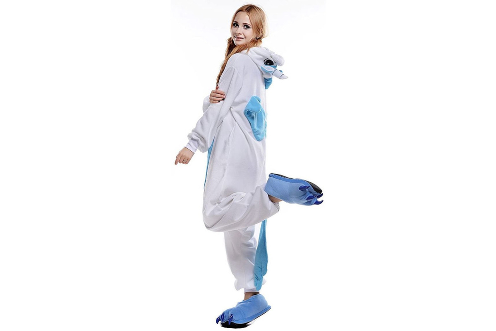 Кигуруми FunFur Единорог Голубой M
