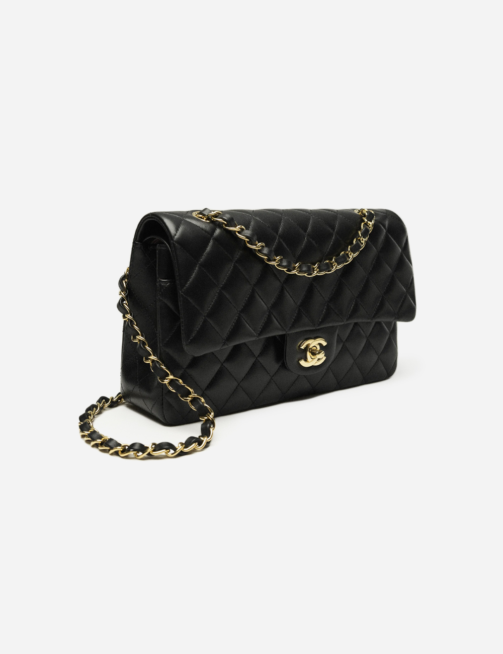 Сумка Chanel Classic 11.12 Handbag Lambskin "Black"