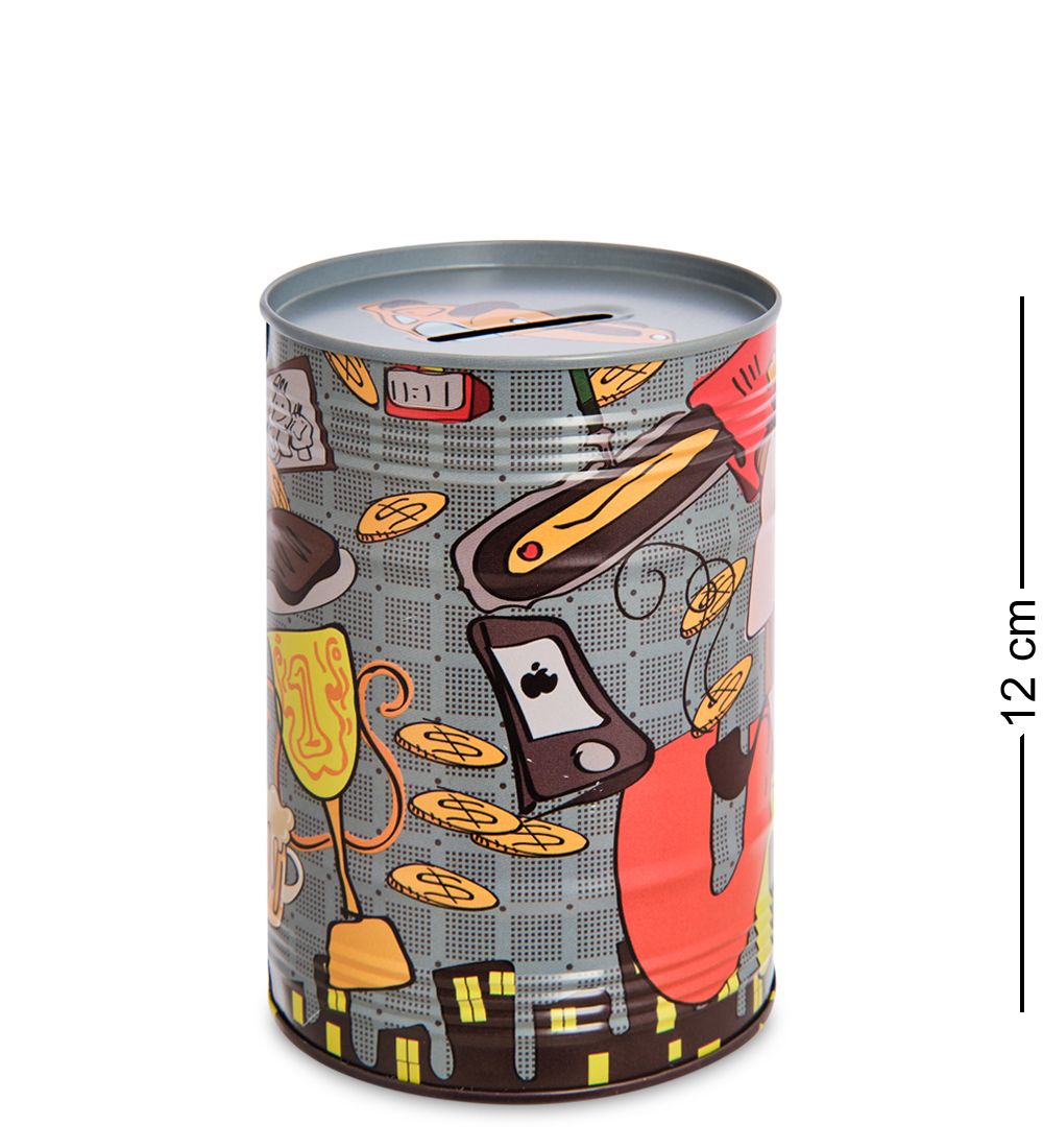 BX-201/4 Металлическая копилка «Вечеринка»