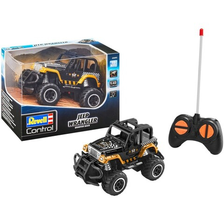 Revell - Control RC Car Jeep Wrangler Quarter Back 1:43 Remote Controlled 40MHz 23492