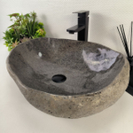 Раковина из речного камня RS-64915 56*44*15 0862