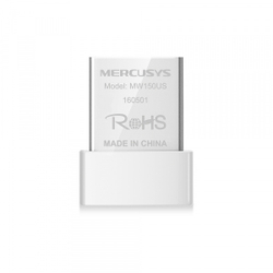 Wi-Fi адаптер Mercusys MW150US 150Mbps белый