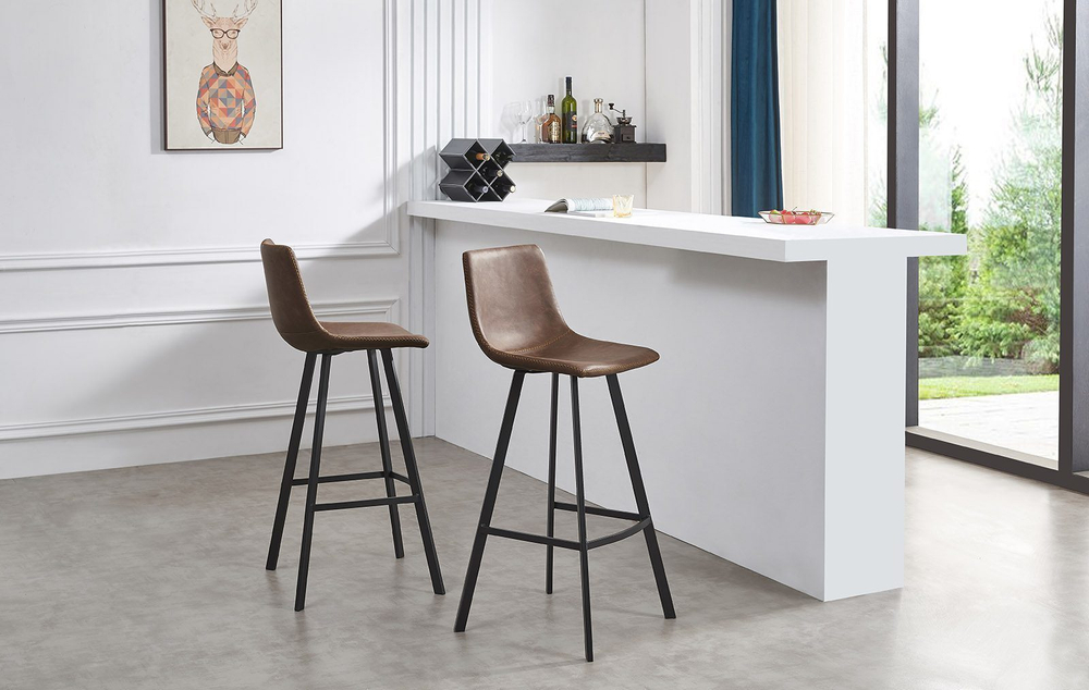 Барный стул 8307А-6 Brown (коричневый)