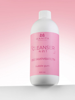 Manita Professional Cleanser - Обезжириватель для ногтей 4 в 1 Bubble Gam, 500мл2