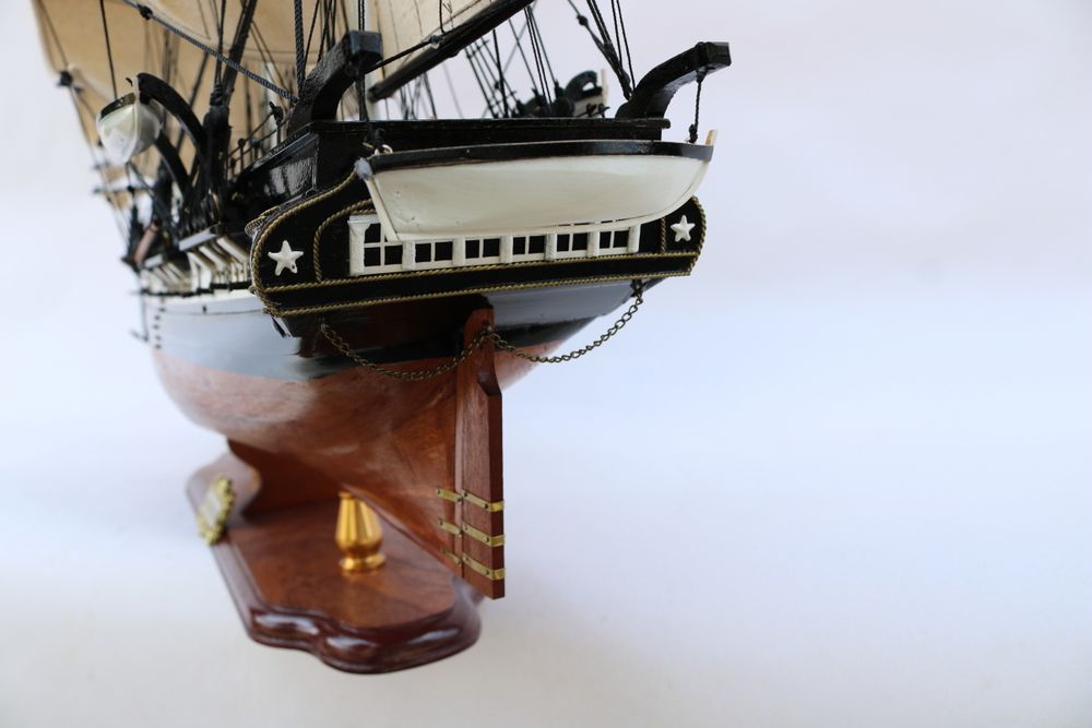 Van Der Heijden Модель парусника USS Constitution, США