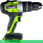 Дрель-шуруповерт Greenworks GD24DD60K2 (3704107UA)