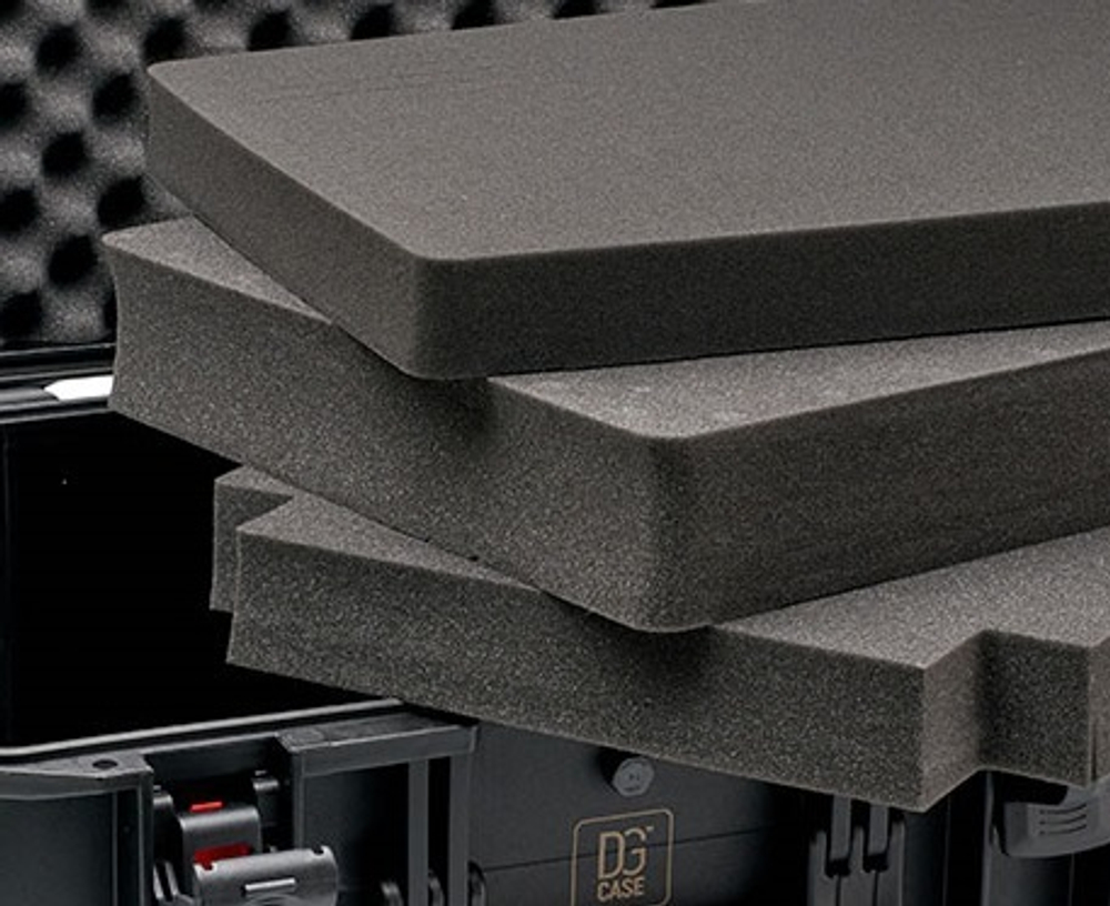 MEDIUM SIZE | Ударопрочный кейс кофр ящик бокс без колес | DGCASE@60-02D | Внутр. размеры 490*360*145мм