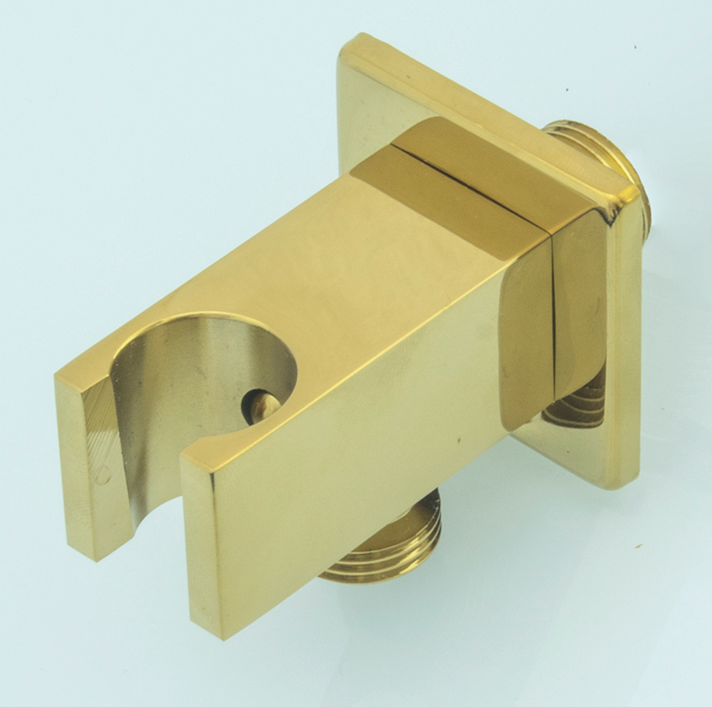 Выход/держ/клапан (квадрат ЗОЛОТО) GANZER (50/1шт)