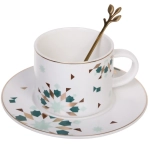 Чайная пара «Калейдоскоп» (кружка 200мл,блюдце,ложка), фигуры