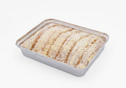 Домашний пирог с манго (кусочек)