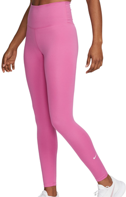 Леггинсы Nike Dri-Fit One High-Rise Leggings - cosmic fuchsia/white