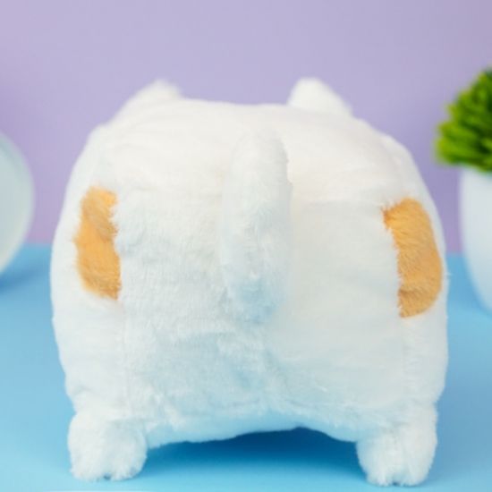 Мягкая игрушка Котенок белый, 15 см