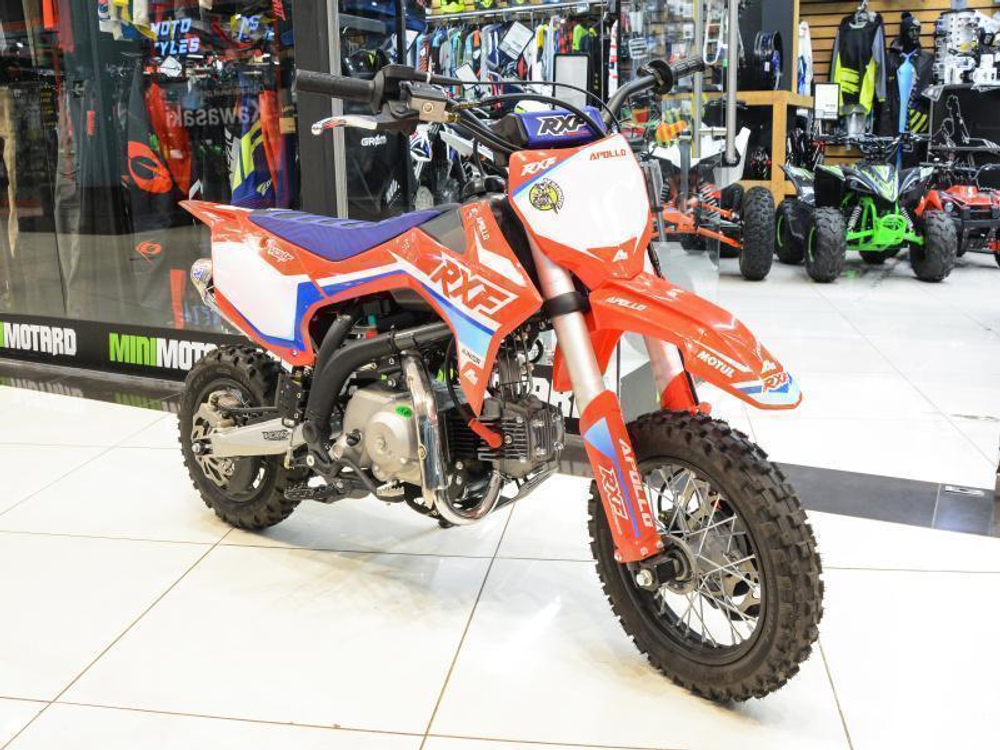 Питбайк Apollo RXF JUNIOR 110E Auto 12/10 Красный