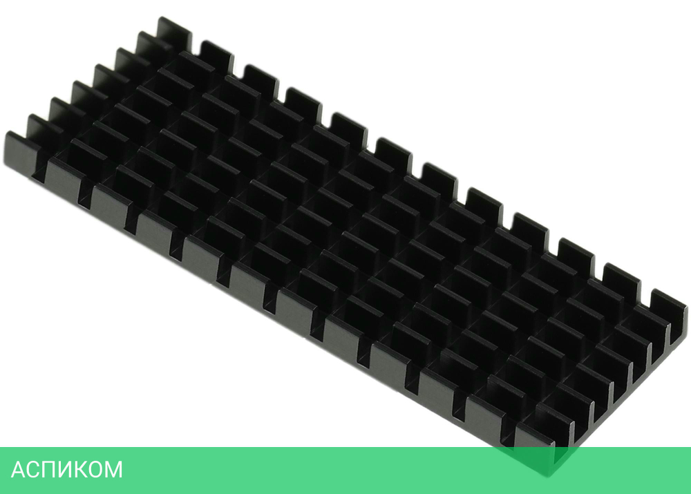 Радиатор для SSD Digma DGRDRM2A Ret черный