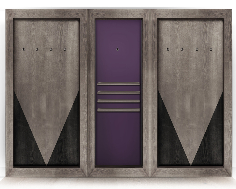 Киевница современная ясень мдф/шпон на 8 киев