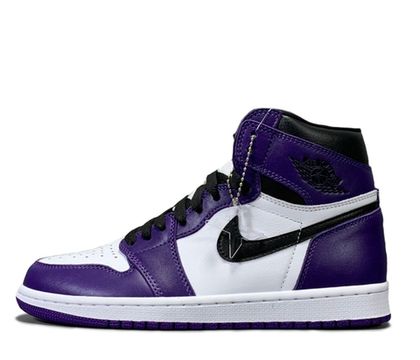 Кроссовки Air Jordan 1 Mid 'Lakers' купить онлайн | Бесплатная доставка по  России