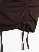 Летняя женская юбка с завязками