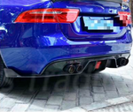Карбоновый диффузор заднего бампера для Jaguar XE 2015-2020 Ягуар