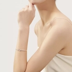 Браслет из белого золота с бриллиантами, Tiffany 💠 T - wire collection