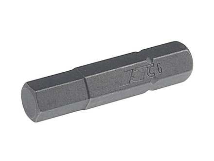 Бита HEX H6х30мм 1/4" DR 6-ти гранная JTC