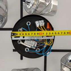 Citilux Клаус CL134185 Люстра потолочная Чёрная