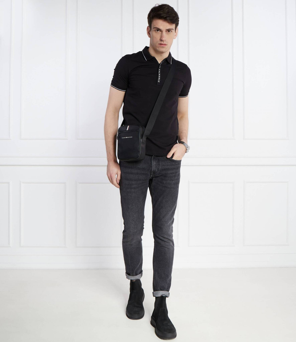 Поло Armani Exchange - черный(8NZF71 ZJH2Z)