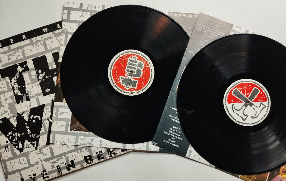 Винтажная виниловая пластинка LP Roger Waters The Wall (Live In Berlin) 2LP (Spain 1990)
