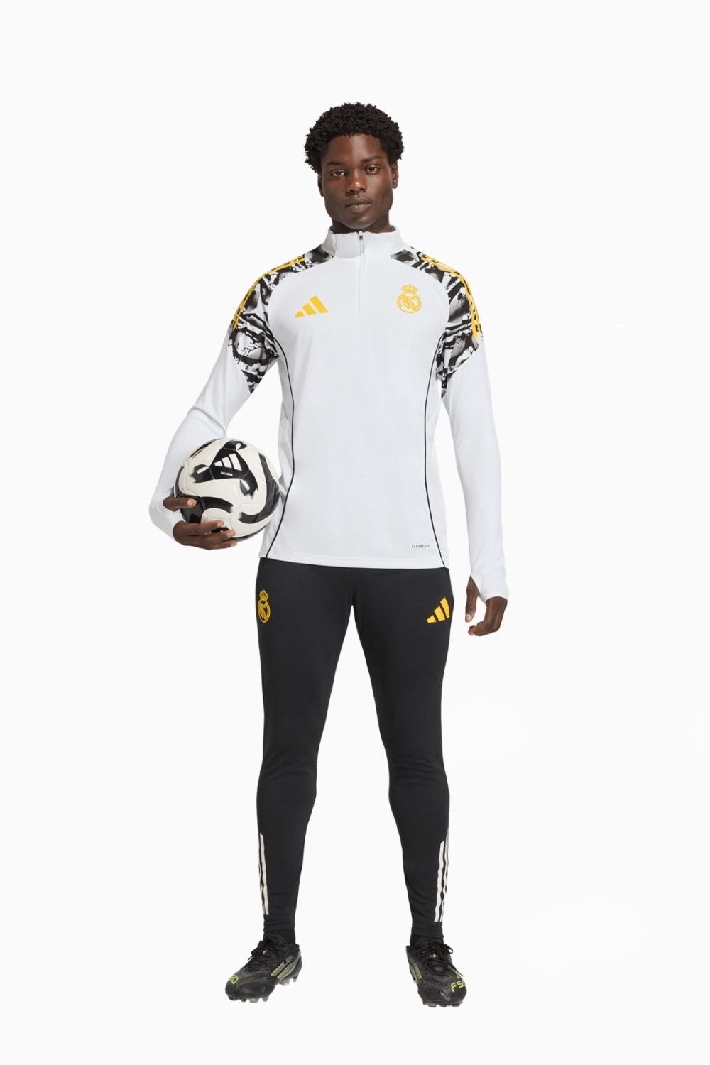 Кофта adidas Real Madrid x Marvel 25/26 Training Competition - белый